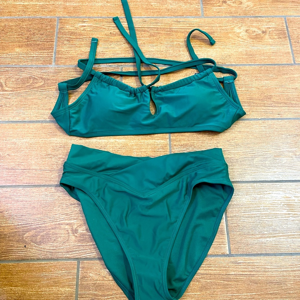 Hunter Green Bikini